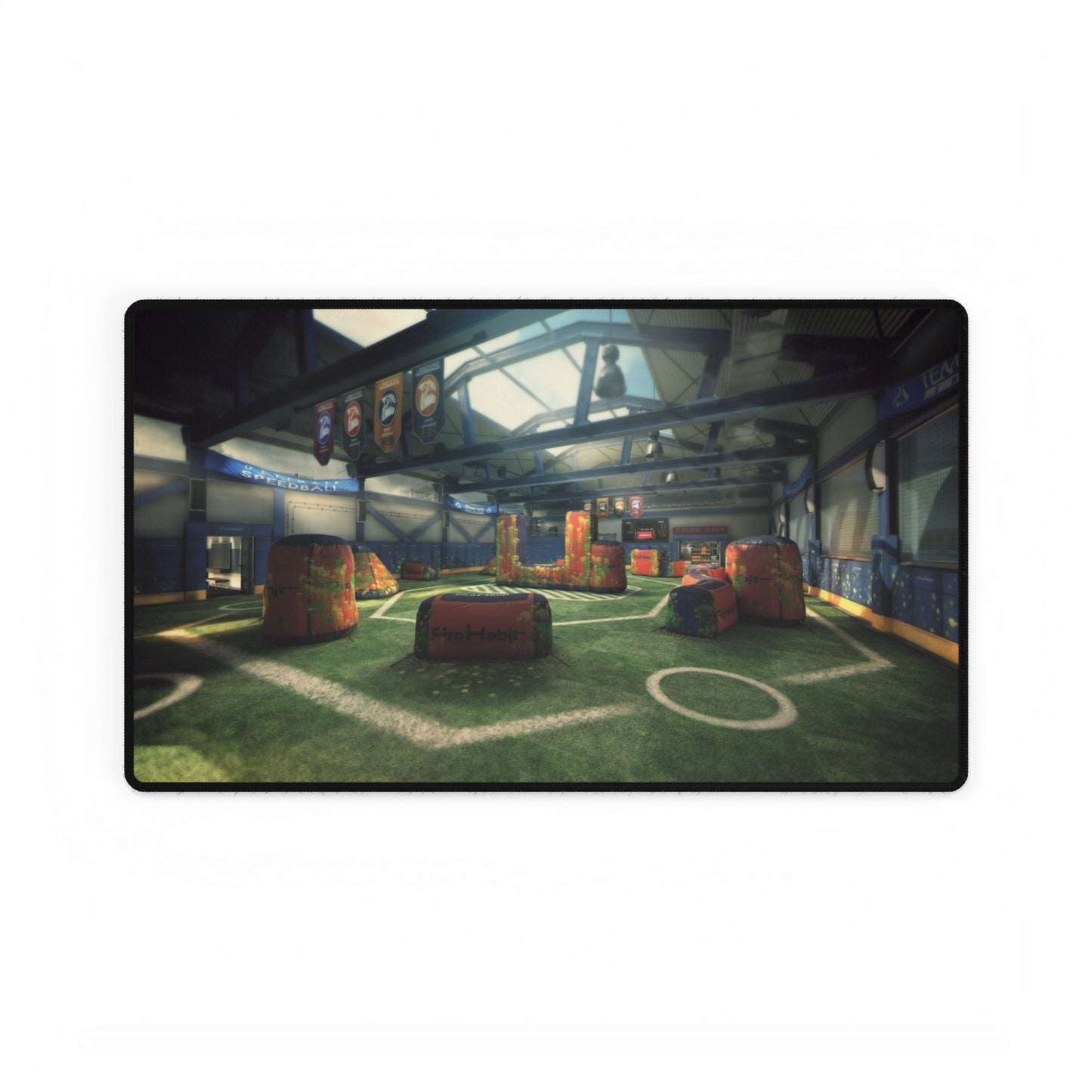 Custom Call of Duty Gaming Desk Mats DLC map 'RUSH' - Enhance Your Workspace with Style