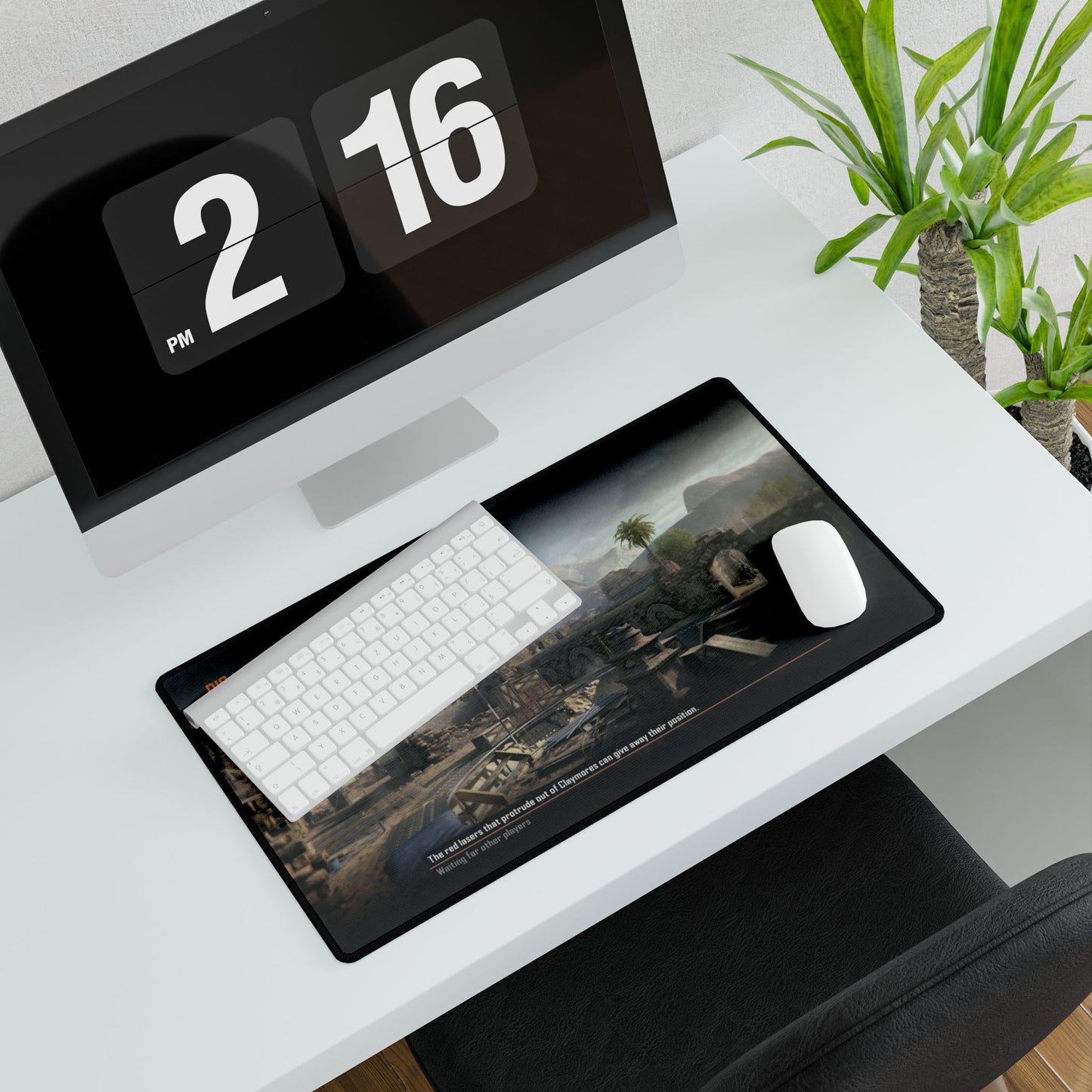 Call of Duty Gaming-Themed Desk Mat DLC map "DIG" - Stylish Office Accessory for Gamers and Professionals