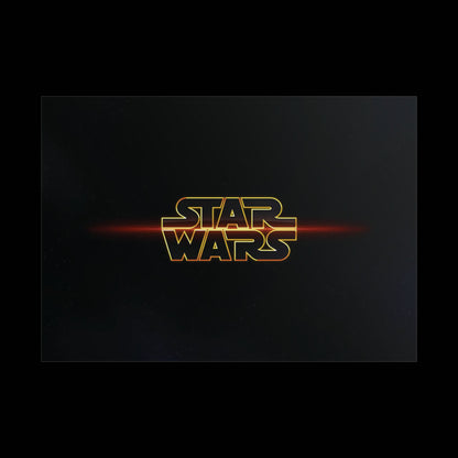 Star Wars Logo Rolled Poster — medium/large